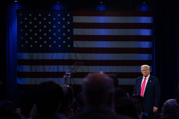 President Donald Trump speaks at the Conservative Political Action Conference at the Gaylord National Resort & Convention Center in Oxon Hill, Maryland, on Saturday, February 22, 2025. (Official White House Photo by Joyce N. Boghosian)