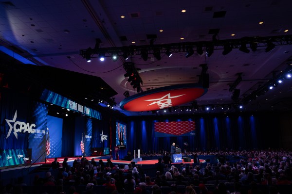 President Donald Trump speaks at the Conservative Political Action Conference at the Gaylord National Resort & Convention Center in Oxon Hill, Maryland, on Saturday, February 22, 2025. (Official White House Photo by Joyce N. Boghosian)