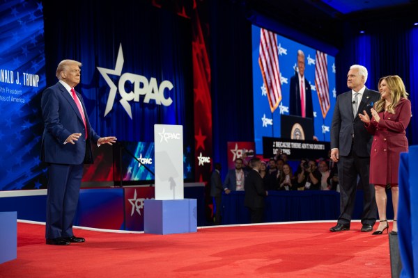 President Donald Trump speaks at the Conservative Political Action Conference at the Gaylord National Resort & Convention Center in Oxon Hill, Maryland, on Saturday, February 22, 2025. (Official White House Photo by Molly Riley)