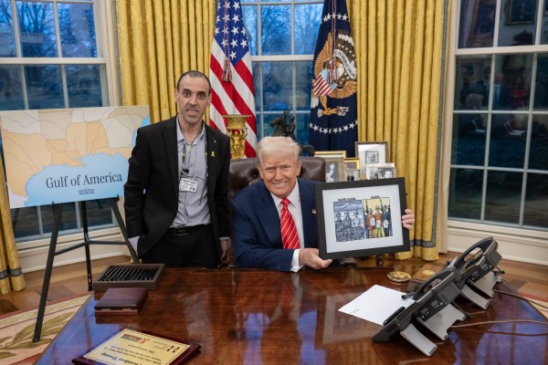 President Donald J. Trump holds a meeting in Oval Office, Wednesday, March 5, 2025. (Official White House Photo by Molly Riley.)