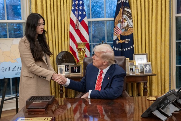 President Donald J. Trump holds a meeting in Oval Office, Wednesday, March 5, 2025. (Official White House Photo by Molly Riley.)