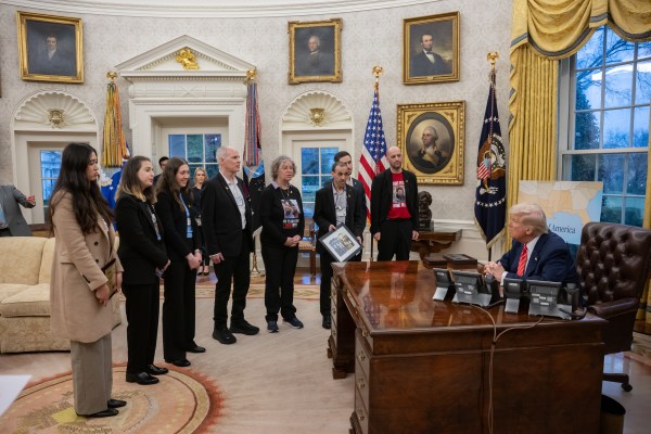President Donald J. Trump holds a meeting in Oval Office, Wednesday, March 5, 2025. (Official White House Photo by Molly Riley.)