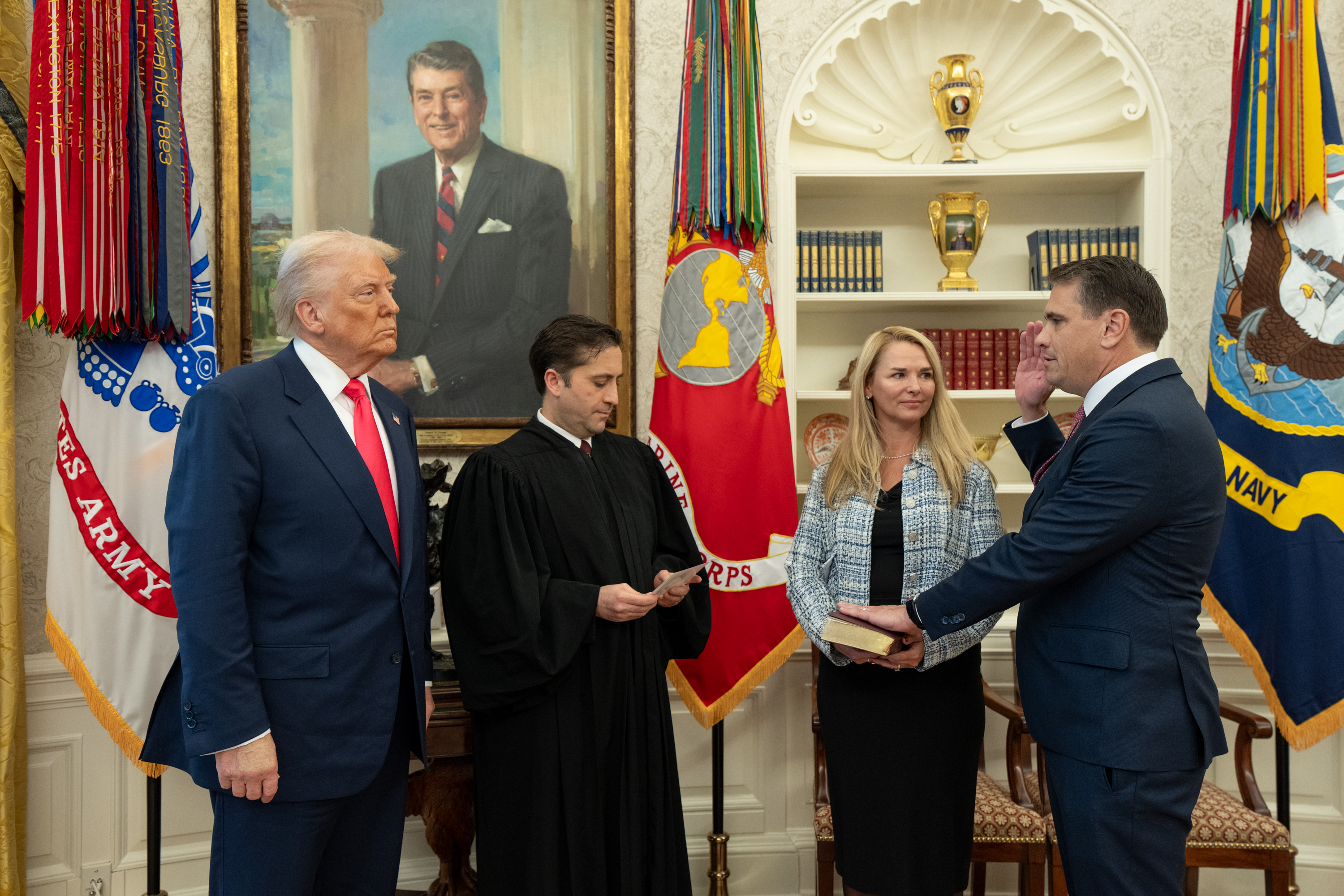 Todd Blanche Swearing-In