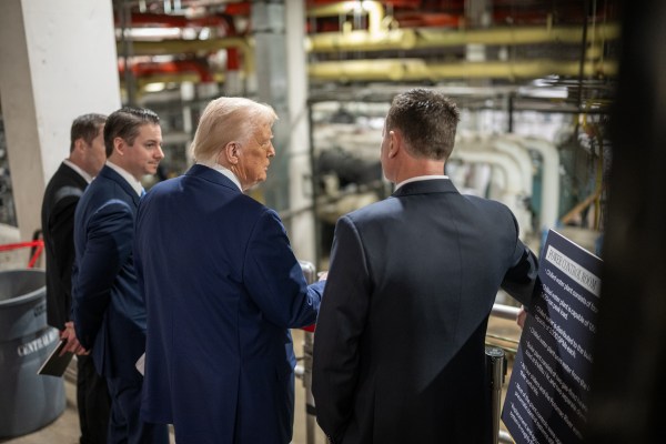 President Donald Trump participates in a Kennedy Center Board Meeting, Monday, March 17, 2025, at the John F. Kennedy Center Performing Arts Center in Washington, D.C. (Official White House Photo by Daniel Torok)