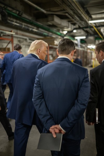 President Donald Trump participates in a Kennedy Center Board Meeting, Monday, March 17, 2025, at the John F. Kennedy Center Performing Arts Center in Washington, D.C. (Official White House Photo by Daniel Torok)