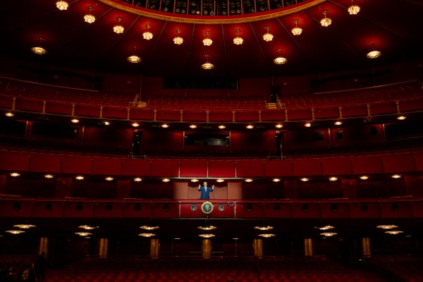 President Donald Trump participates in a Kennedy Center Board Meeting, Monday, March 17, 2025, at the John F. Kennedy Center Performing Arts Center in Washington, D.C. (Official White House Photo by Daniel Torok)