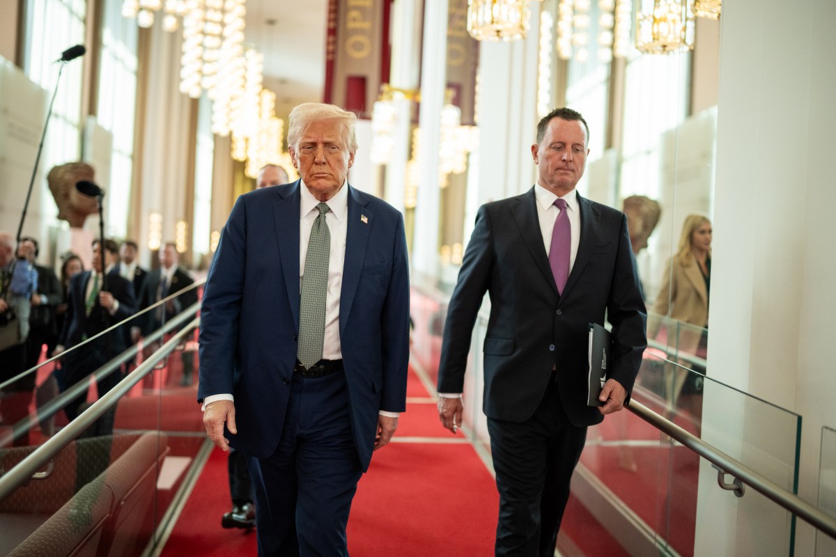 President Donald Trump participates in a Kennedy Center Board Meeting, Monday, March 17, 2025, at the John F. Kennedy Center Performing Arts Center in Washington, D.C. (Official White House Photo by Daniel Torok)