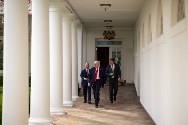President Donald Trump signs an Executive Order to dismantle the Department of Education, Thursday, March 20, 2025, in the East Room of the White House. (Official White House Photo by Daniel Torok)