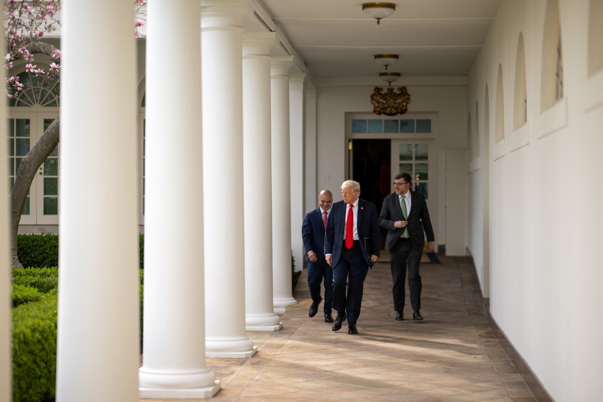 President Donald Trump signs an Executive Order to dismantle the Department of Education, Thursday, March 20, 2025, in the East Room of the White House. (Official White House Photo by Daniel Torok)