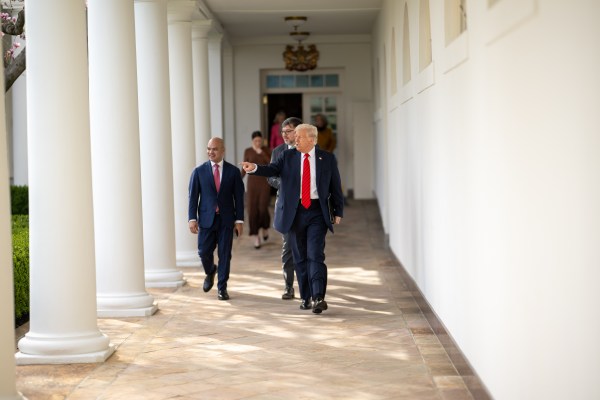 President Donald Trump signs an Executive Order to dismantle the Department of Education, Thursday, March 20, 2025, in the East Room of the White House. (Official White House Photo by Daniel Torok)