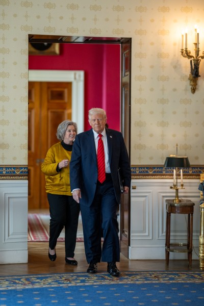 President Donald Trump signs an Executive Order to dismantle the Department of Education, Thursday, March 20, 2025, in the East Room of the White House. (Official White House Photo by Daniel Torok)