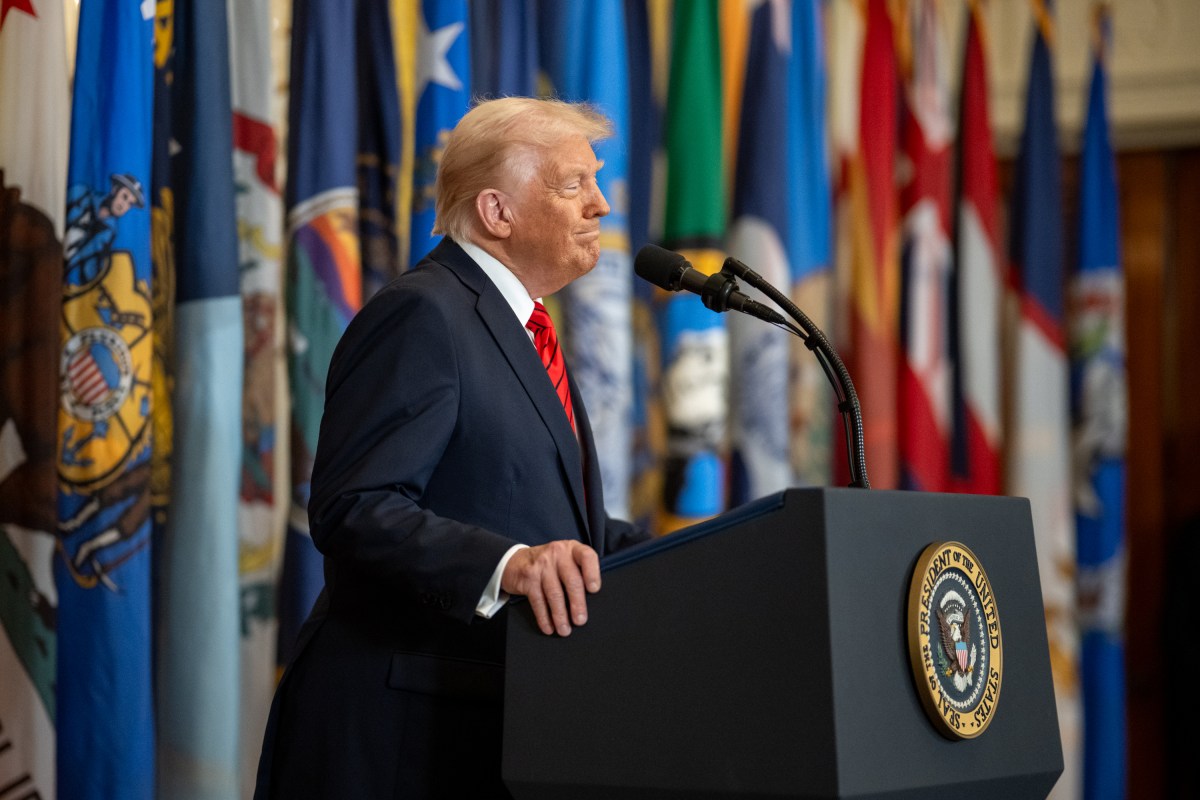 President Donald Trump signs an Executive Order to dismantle the Department of Education, Thursday, March 20, 2025, in the East Room of the White House. (Official White House Photo by Daniel Torok)