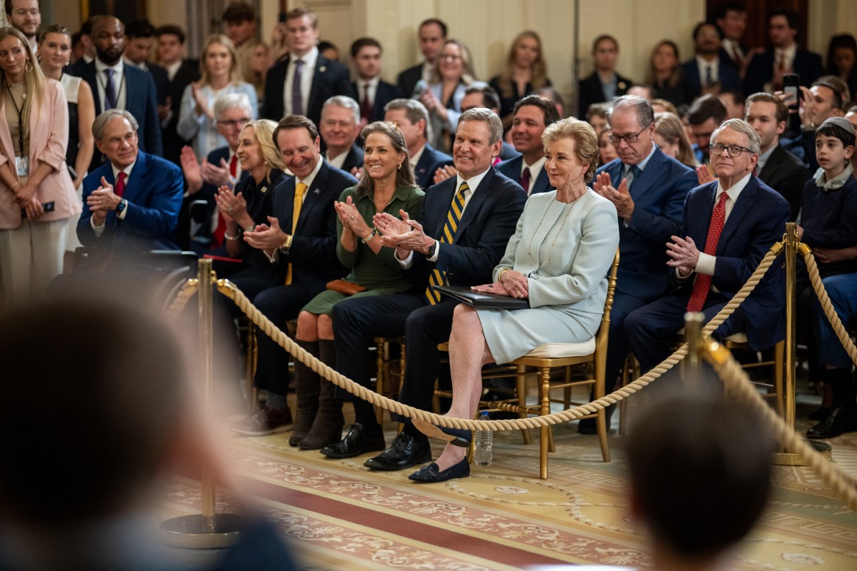 President Donald Trump signs an Executive Order to dismantle the Department of Education, Thursday, March 20, 2025, in the East Room of the White House. (Official White House Photo by Daniel Torok)