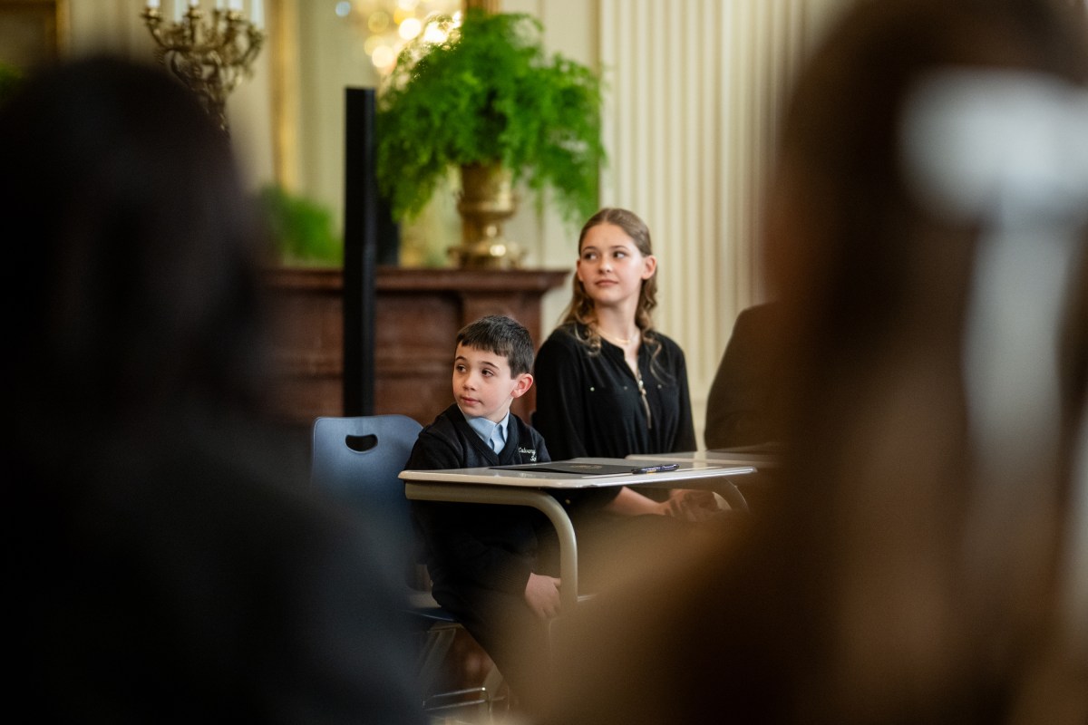 President Donald Trump signs an Executive Order to dismantle the Department of Education, Thursday, March 20, 2025, in the East Room of the White House. (Official White House Photo by Daniel Torok)