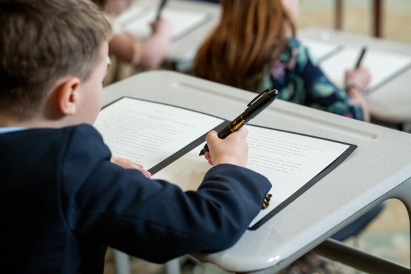 President Donald Trump signs an Executive Order to dismantle the Department of Education, Thursday, March 20, 2025, in the East Room of the White House. (Official White House Photo by Daniel Torok)
