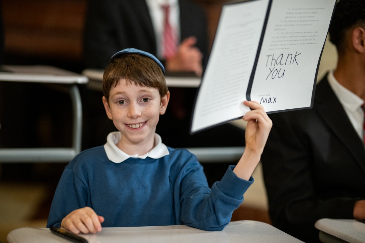 President Donald Trump signs an Executive Order to dismantle the Department of Education, Thursday, March 20, 2025, in the East Room of the White House. (Official White House Photo by Daniel Torok)