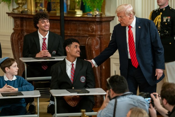 President Donald Trump signs an Executive Order to dismantle the Department of Education, Thursday, March 20, 2025, in the East Room of the White House. (Official White House Photo by Joyce N. Boghosian)
