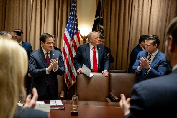 President Donald Trump holds a cabinet meeting, Wednesday, February 26, 2025, in the Cabinet Room. (Official White House Photo by Molly Riley)