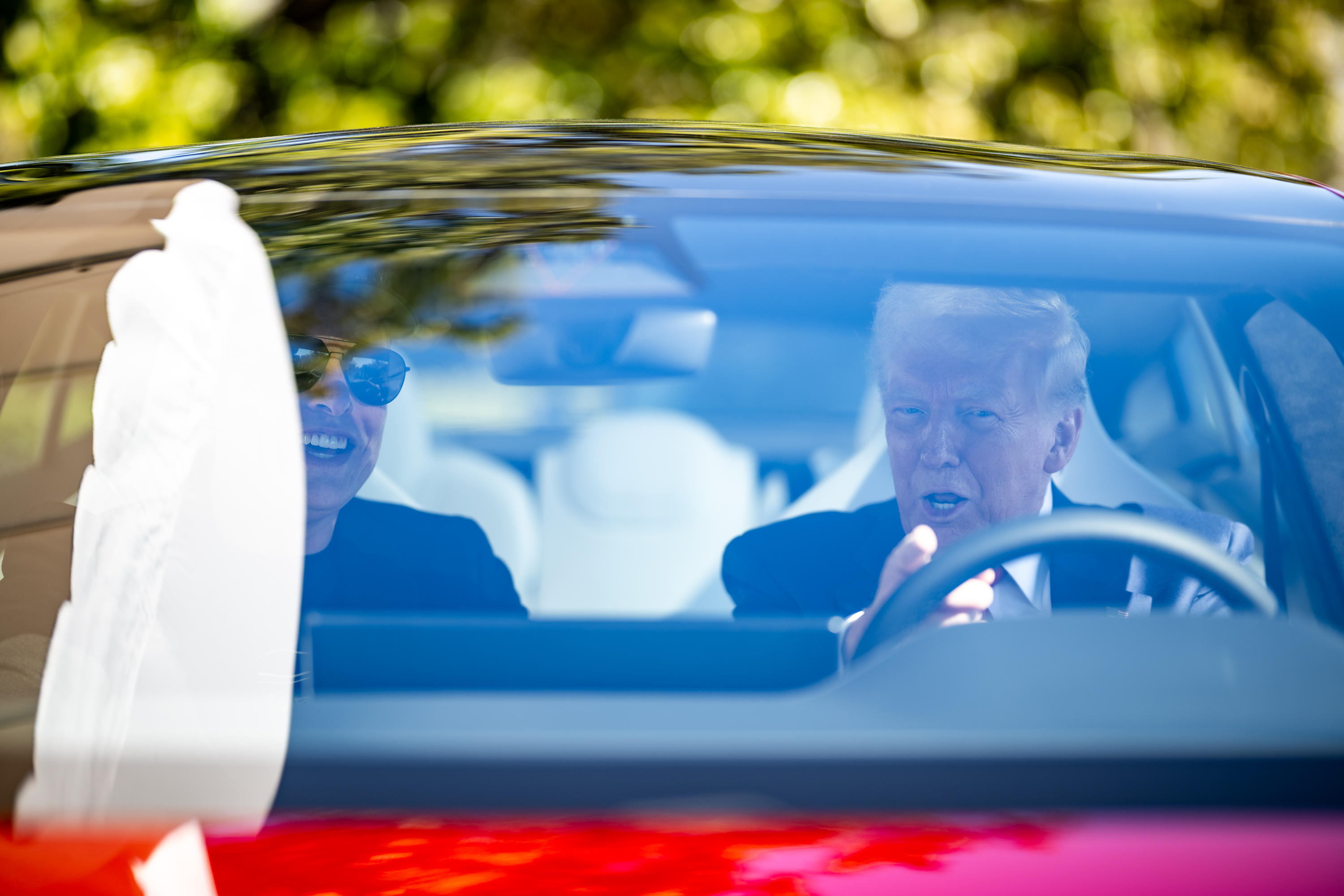 President Trump Elon Musk Technology Achievements