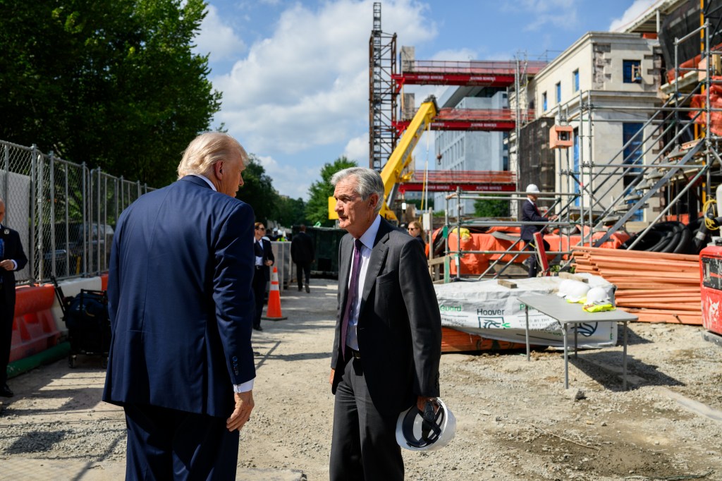 President Trump Tours the Federal Reserve
