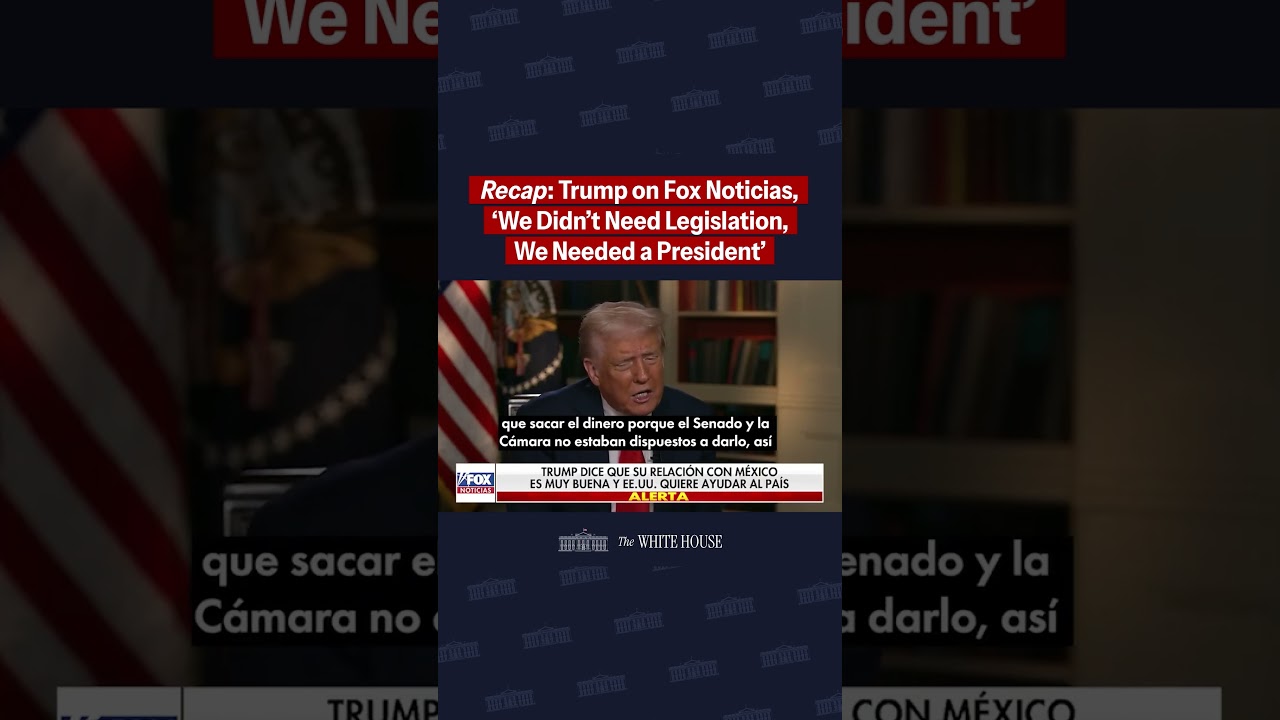 📺 ICYMI: President Trump sits down with Kristen Welker on Meet