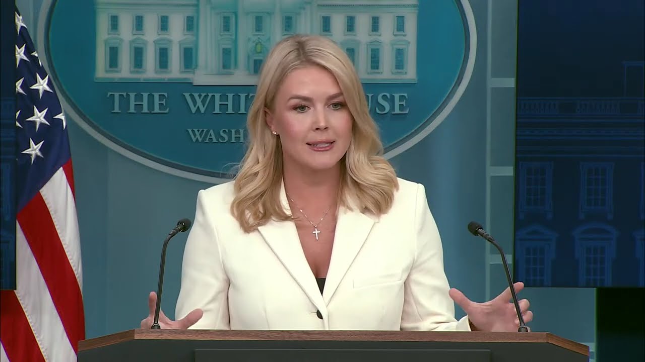 Press Secretary Karoline Leavitt Briefs Members of the Media, Apr. 8, 2025  – The White House
