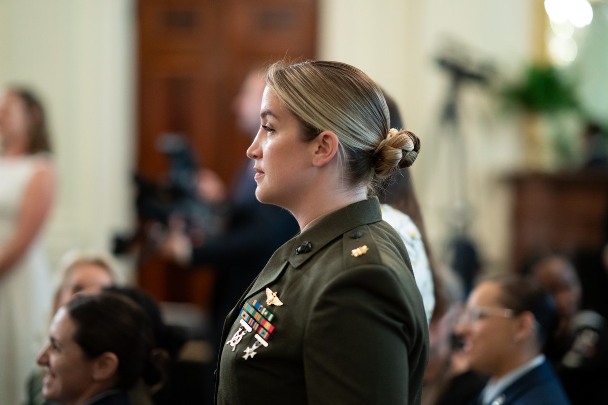 First Lady Melania Trump and President Donald Trump host a Celebration for Military Mothers event in the East Room, Thursday, May 8, 2025, at the White House.(Official White House Photo by Andrea Hanks)