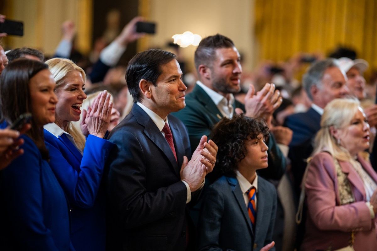 President Donald Trump attends an event celebrating the 2025 NCAA Division 1 Men’s Basketball Champion Florida Gators, Wednesday, May 21, 2025, in the East Room of the White House. (Official White House Photo by Daniel Torok)