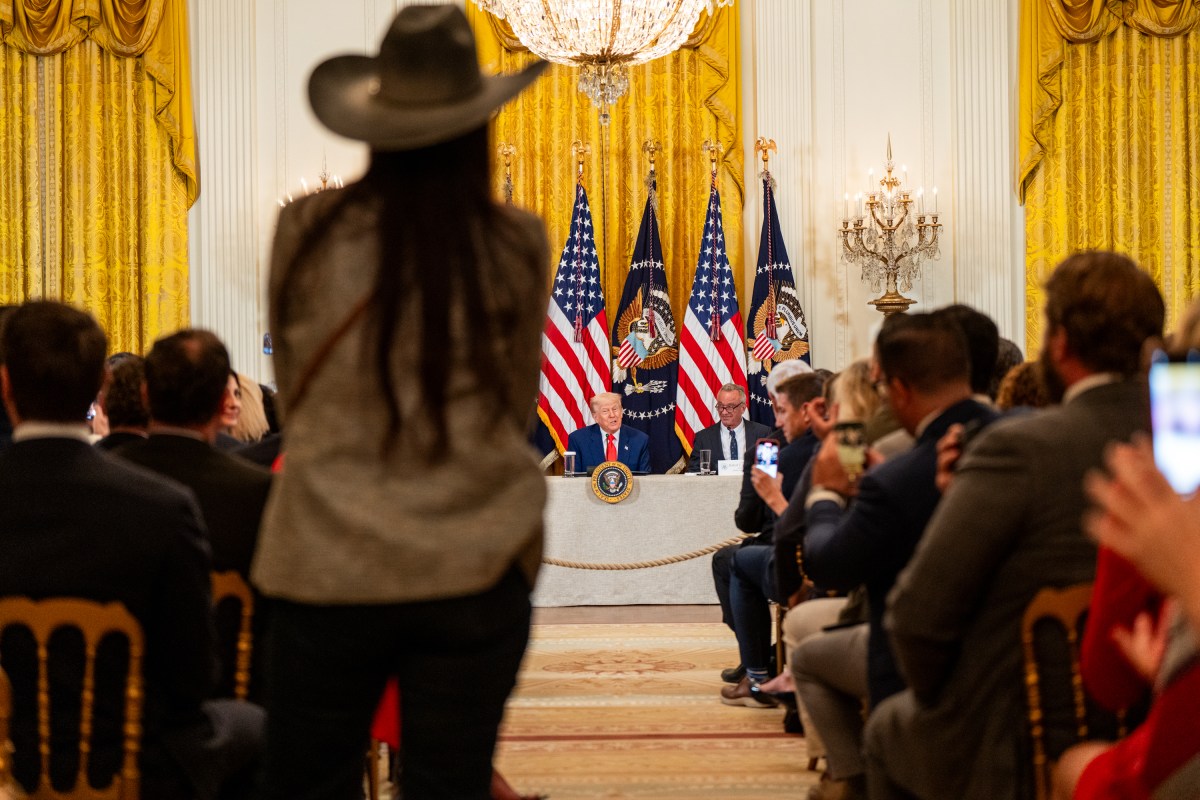 President Donald Trump delivers remarks announcing the MAHA (Make America Healthy Again) Commission, Thursday, May 22, 2025, in the East Room of the White House. (Official White House Photo by Abe McNatt)
