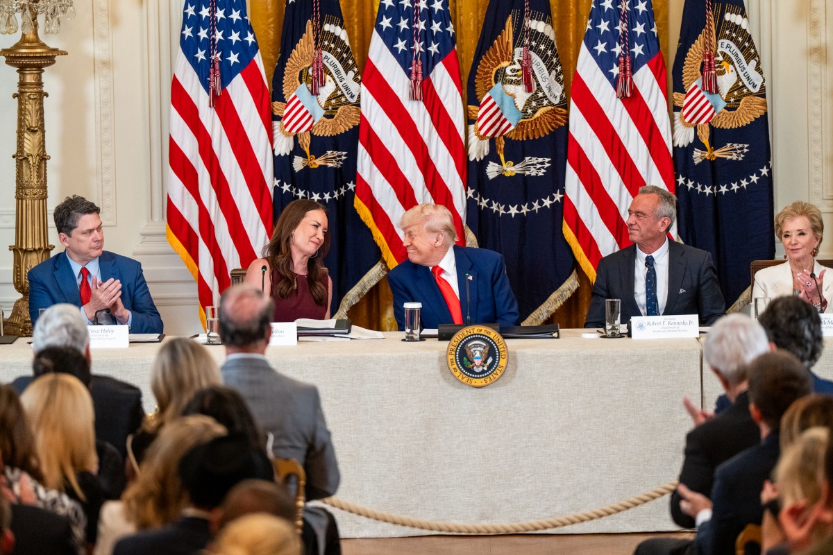 President Donald Trump delivers remarks announcing the MAHA (Make America Healthy Again) Commission, Thursday, May 22, 2025, in the East Room of the White House. (Official White House Photo by Abe McNatt)