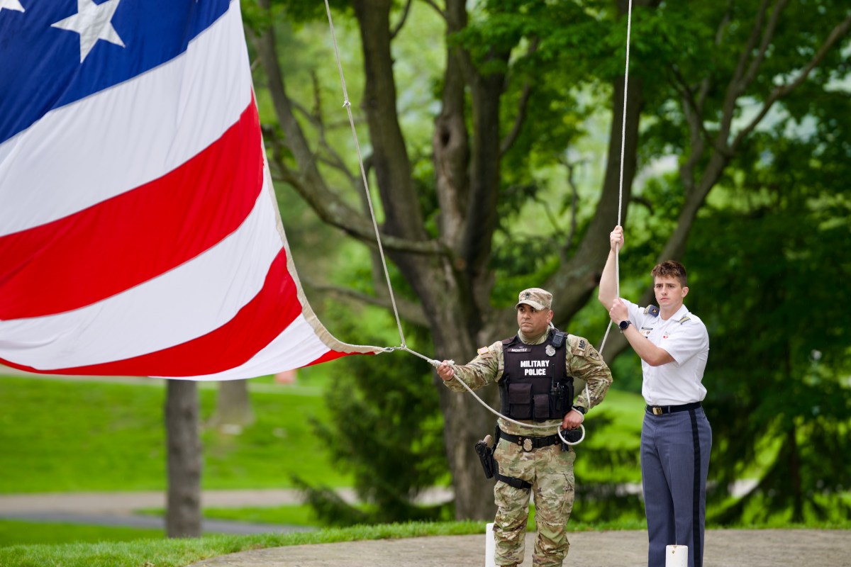 White House staff travel to West Point Military Academy in New York, Saturday, May 24, 2025. (Official White House Photo by Daniel Torok)