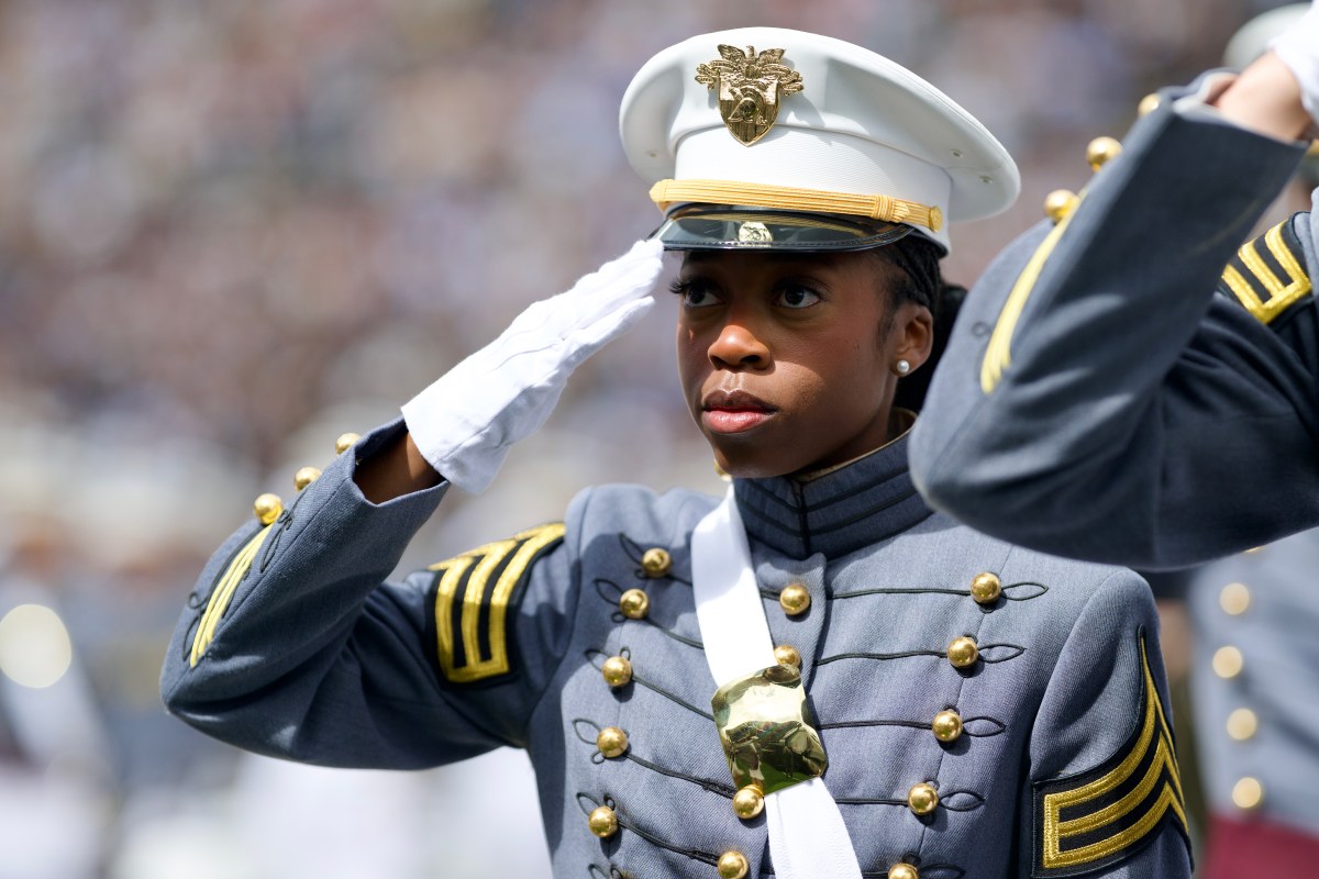 President Donald Trump delivers remarks at the 2025 U.S. Military Academy commencement at Michie Stadium, Saturday, May 24, 2025, in West Point, New York. (Official White House Photo by Daniel Torok)