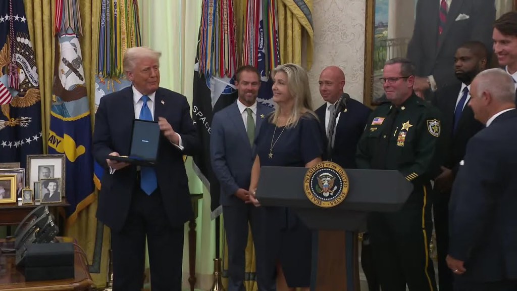 President Trump Participates in a Law Enforcement Event, May 19, 2025