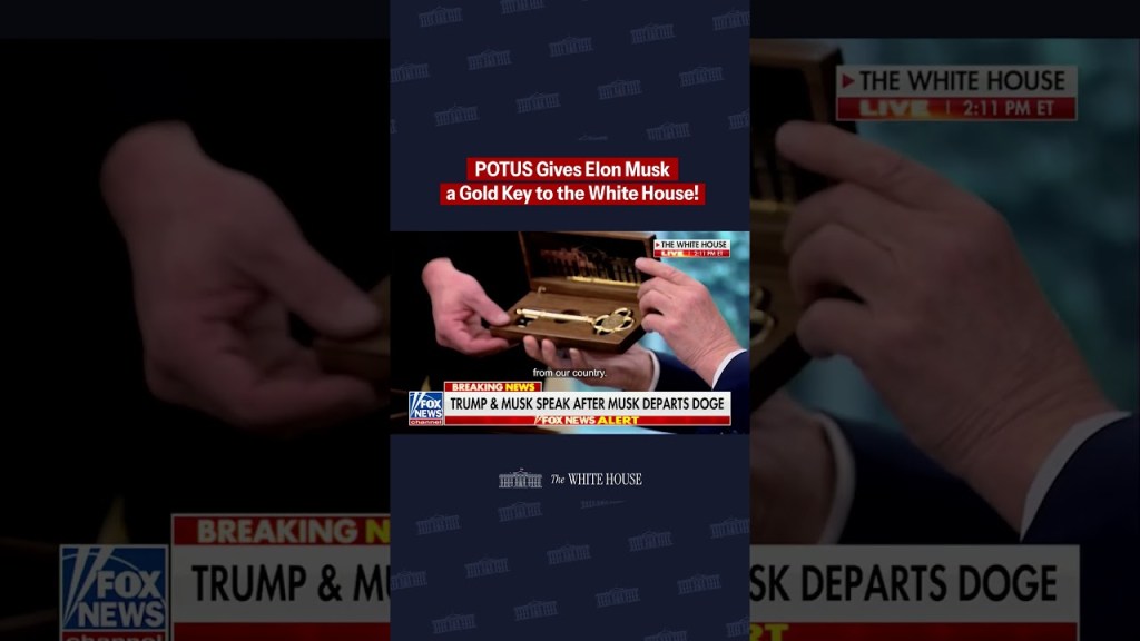 POTUS Gives Elon Musk a Gold Key to the White House.