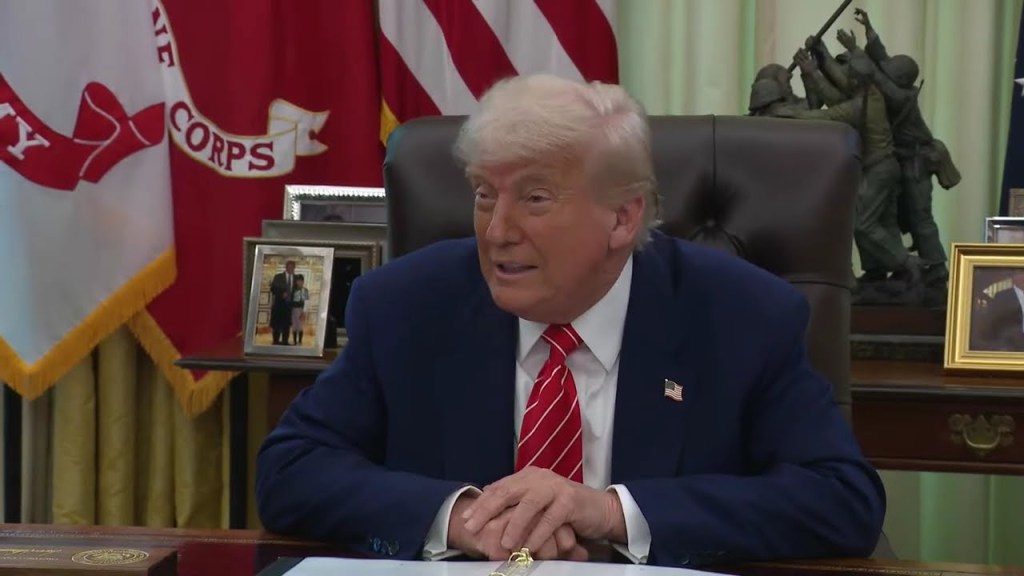 President Trump Participates in a Press Conference with Elon Musk