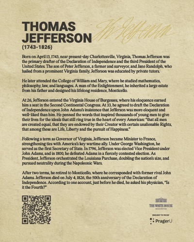 Thomas Jefferson BioCard