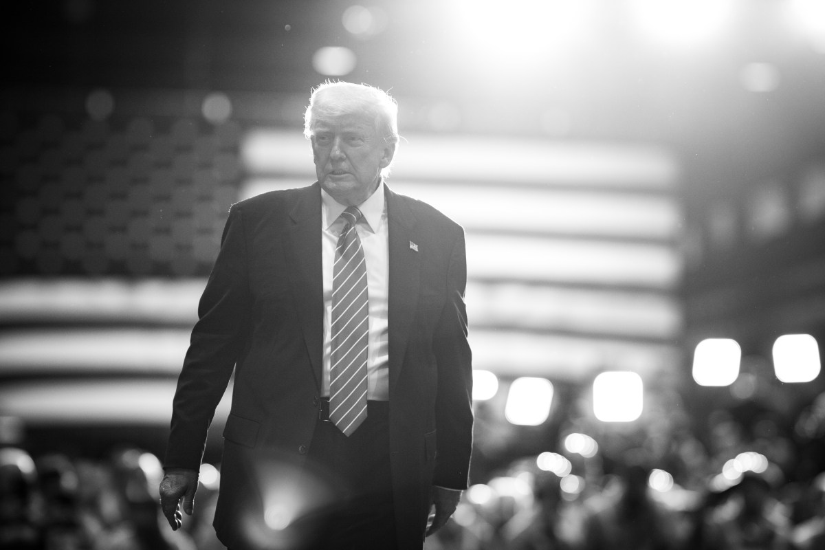 President Donald Trump delivers remarks on a partnership deal with U.S. Steel and Nippon Steel at the U.S. Steel Corporation-Irvin Works in West Mifflin, Pennsylvania, Friday, May 30, 2025. (Official White House Photo by Daniel Torok)