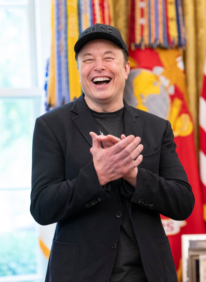 President Donald Trump participates in a press conference with departing DOGE adviser Elon Musk, Friday, May 30, 2025, in the Oval Office. (Official White House Photo by Molly Riley)
