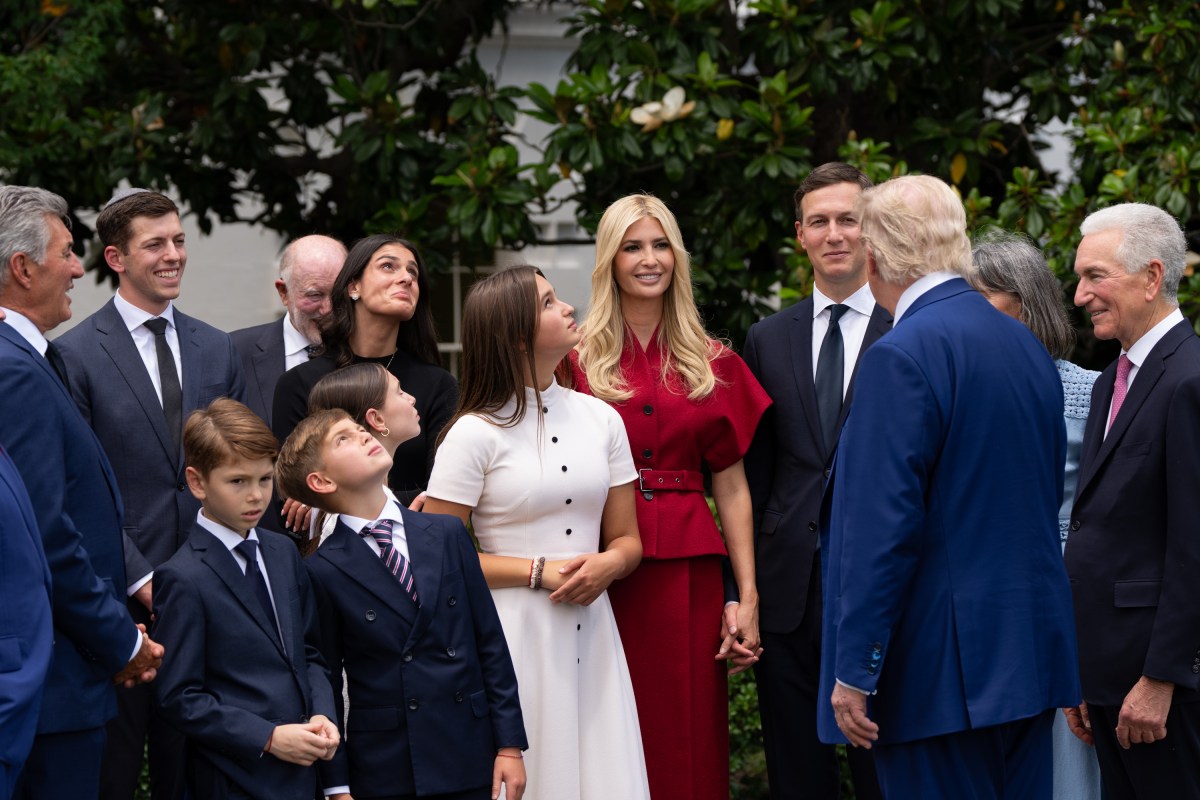 President Donald Trump watches the United States flag is raised on the newly installed flagpole on the South Lawn of the White House, Wednesday, June 18, 2025. (Official White House Photo by Andrea Hanks)