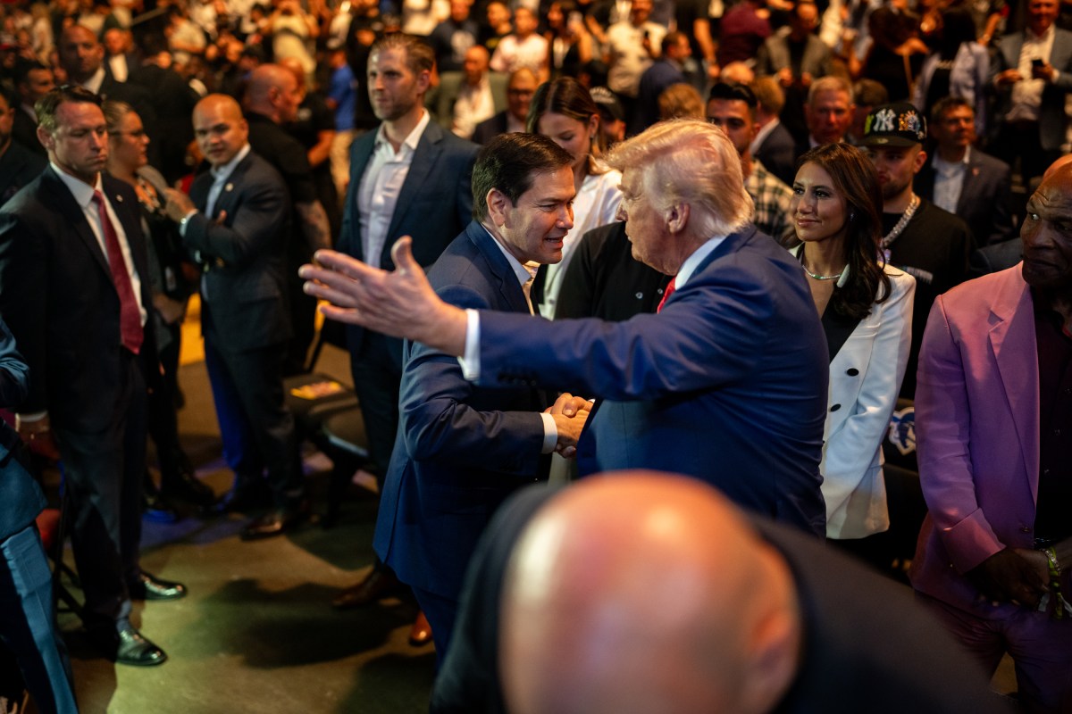 President Donald Trump attends UFC 316 at the Prudential Center in Newark, NJ., June 7, 2025. (Official White House Photo by Daniel Torok)