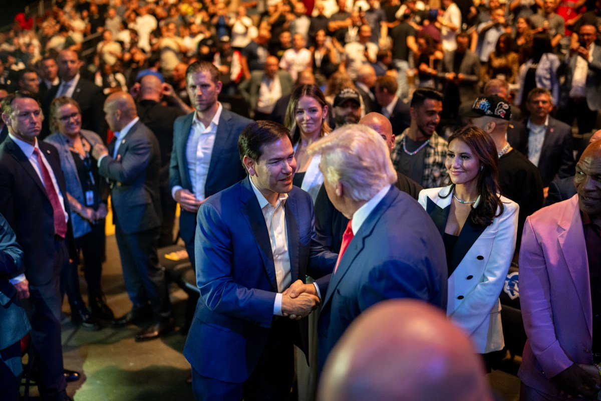 President Donald Trump attends UFC 316 at the Prudential Center in Newark, NJ., June 7, 2025. (Official White House Photo by Daniel Torok)