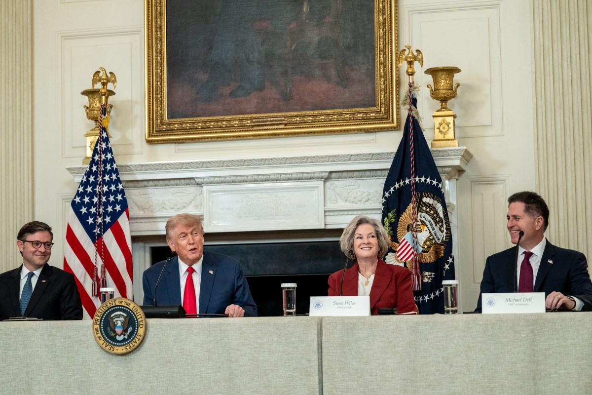 President Donald Trump delivers remarks during the Invest America Roundtable in the State Dining Room of the White House, Monday, June 9, 2025. (Official White House Photo by Joyce N. Boghosian)