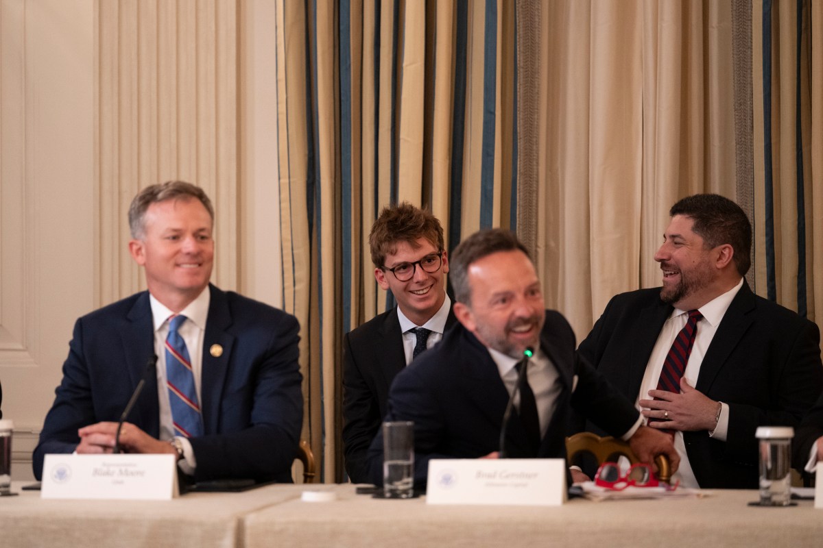 President Donald Trump participates in the Invest America Roundtable in the State Dining Room of the White House, Monday, June 9, 2025. (Official White House Photo by Joyce N. Boghosian)