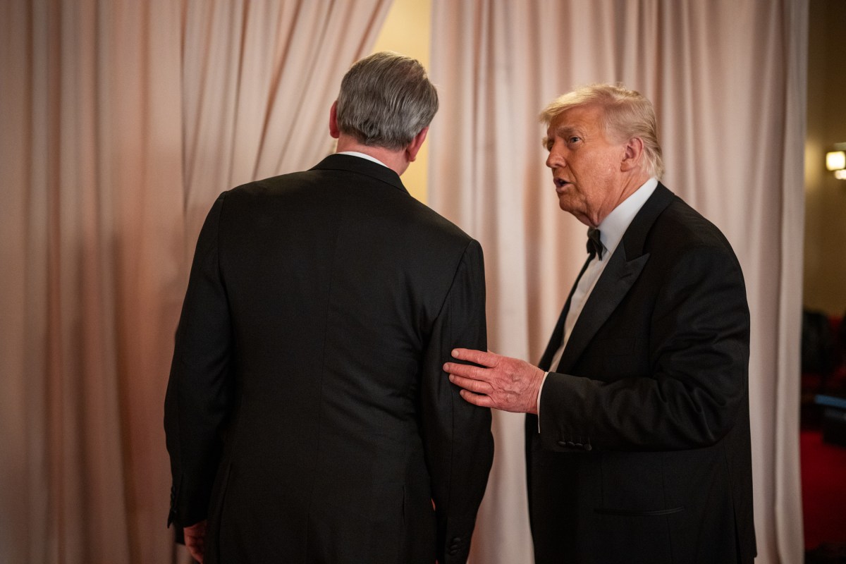 President Donald Trump and First Lady Melania Trump attend the opening night of “Les Misérables” at the John F. Kennedy Center for the Performing Arts, Wednesday, June 11, 2025, in Washington, D.C. (Official White House Photo by Daniel Torok)