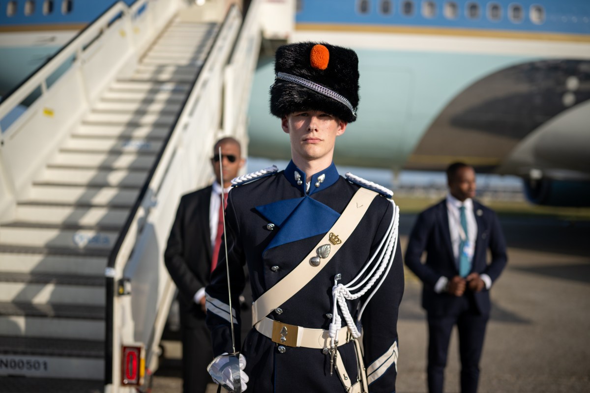 Scenes before President Donald Trump disembarks Air Force One at Amsterdam’s Schiphol Airport, Tuesday, June 24, 2025, as he arrives to attend the 2025 NATO Summit in The Hague, Netherlands. (Official White House Photo by Daniel Torok)