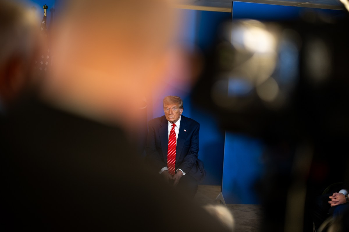 President Donald Trump attends a pull-aside meeting with NATO Secretary General Mark Rutte, Wednesday, June 25, 2025, at the 2025 NATO Summit at the World Forum in The Hague, Netherlands. (Official White House Photo by Daniel Torok)