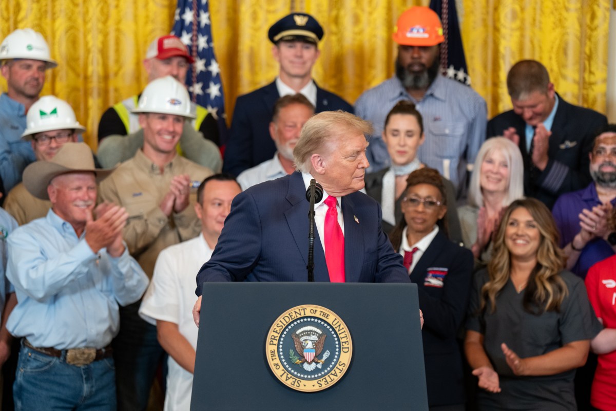 President Donald Trump delivers remarks at an event promoting his Administration’s “One, Big Beautiful Bill Act”, Thursday, June 26, 2025, in the East Room of the White House. (Official White House Photo by Gabriel B Kotico)