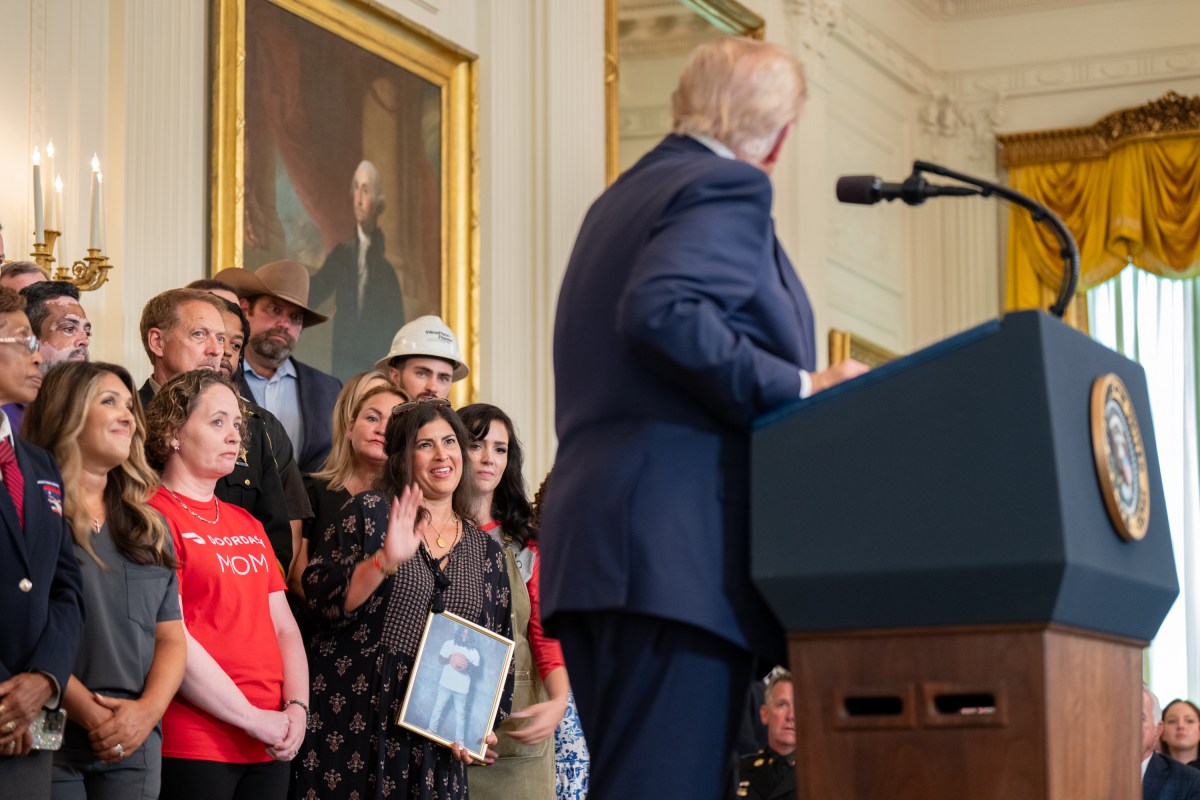 President Donald Trump delivers remarks at an event promoting his Administration’s “One, Big Beautiful Bill Act”, Thursday, June 26, 2025, in the East Room of the White House. (Official White House Photo by Gabriel B Kotico)