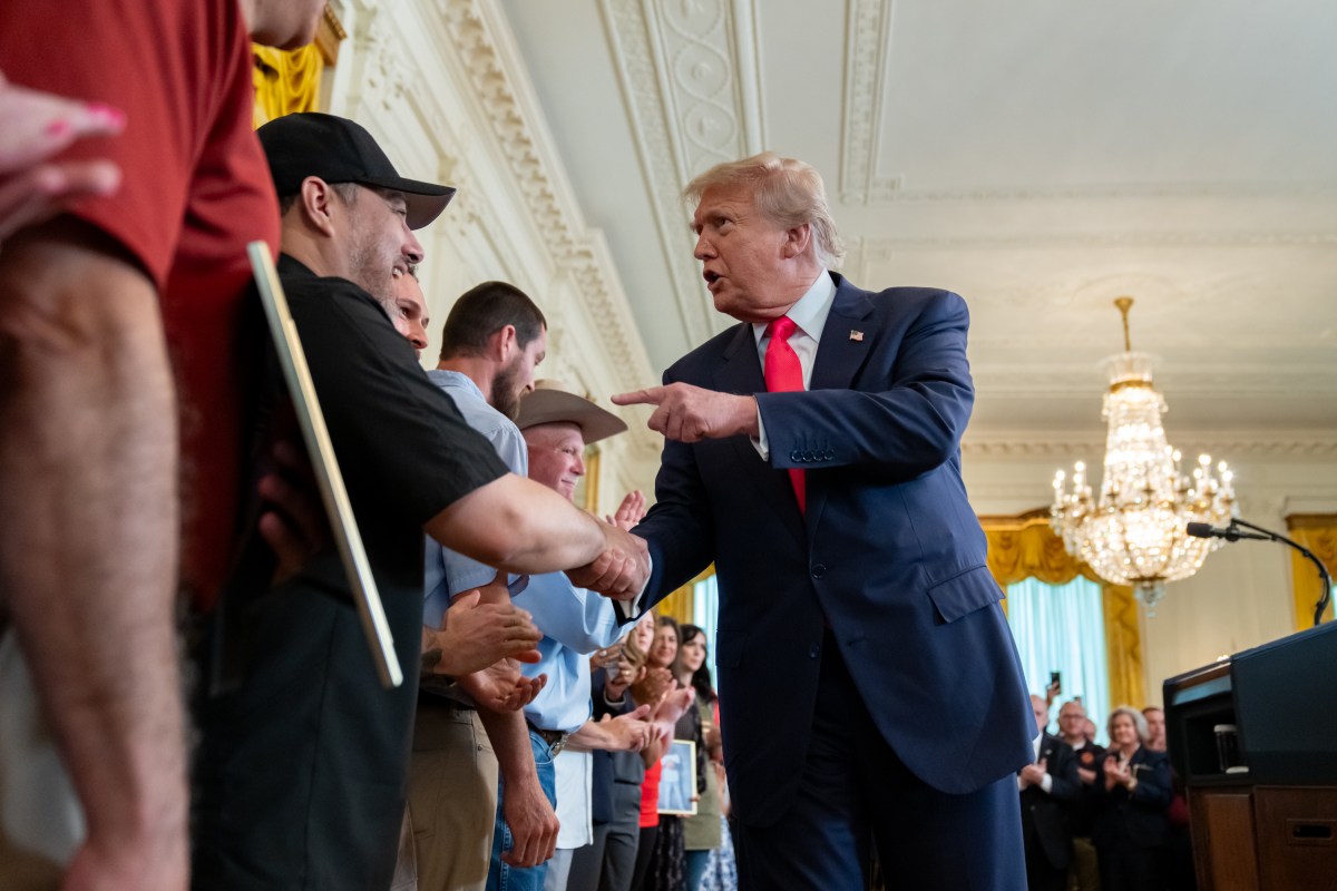 President Donald Trump delivers remarks at an event promoting his Administration’s “One, Big Beautiful Bill Act”, Thursday, June 26, 2025, in the East Room of the White House. (Official White House Photo by Gabriel B Kotico)