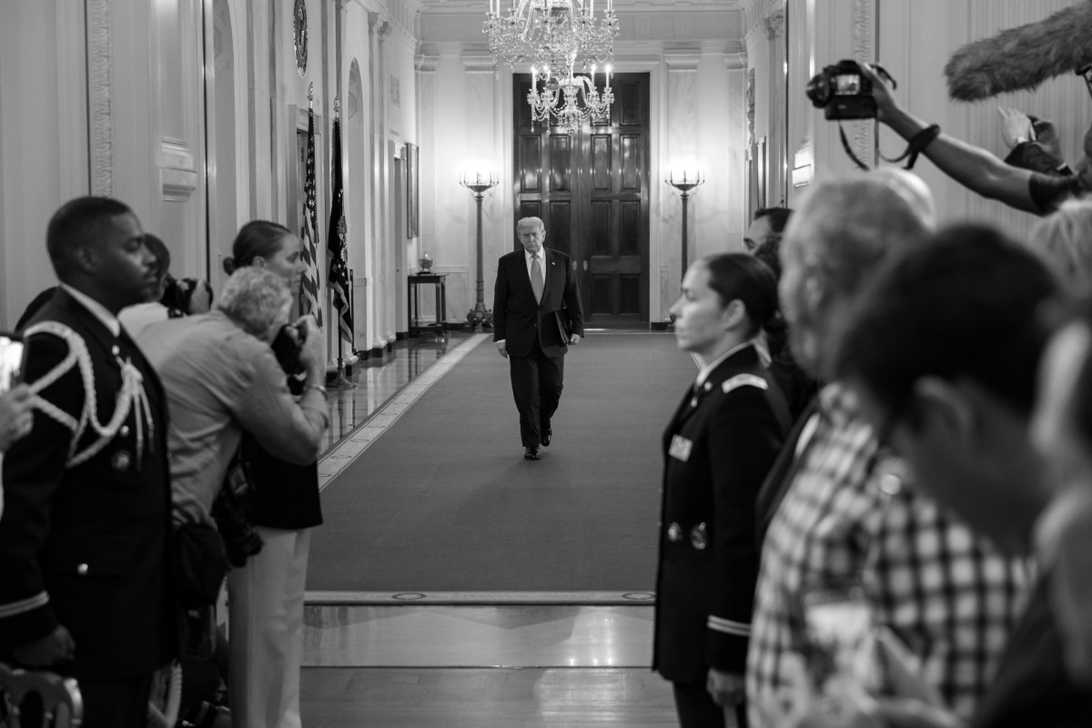 President Donald Trump attends an event promoting his Administration’s “One, Big Beautiful Bill Act”, Thursday, June 26, 2025, in the East Room of the White House. (Official White House Photo by Molly Riley)